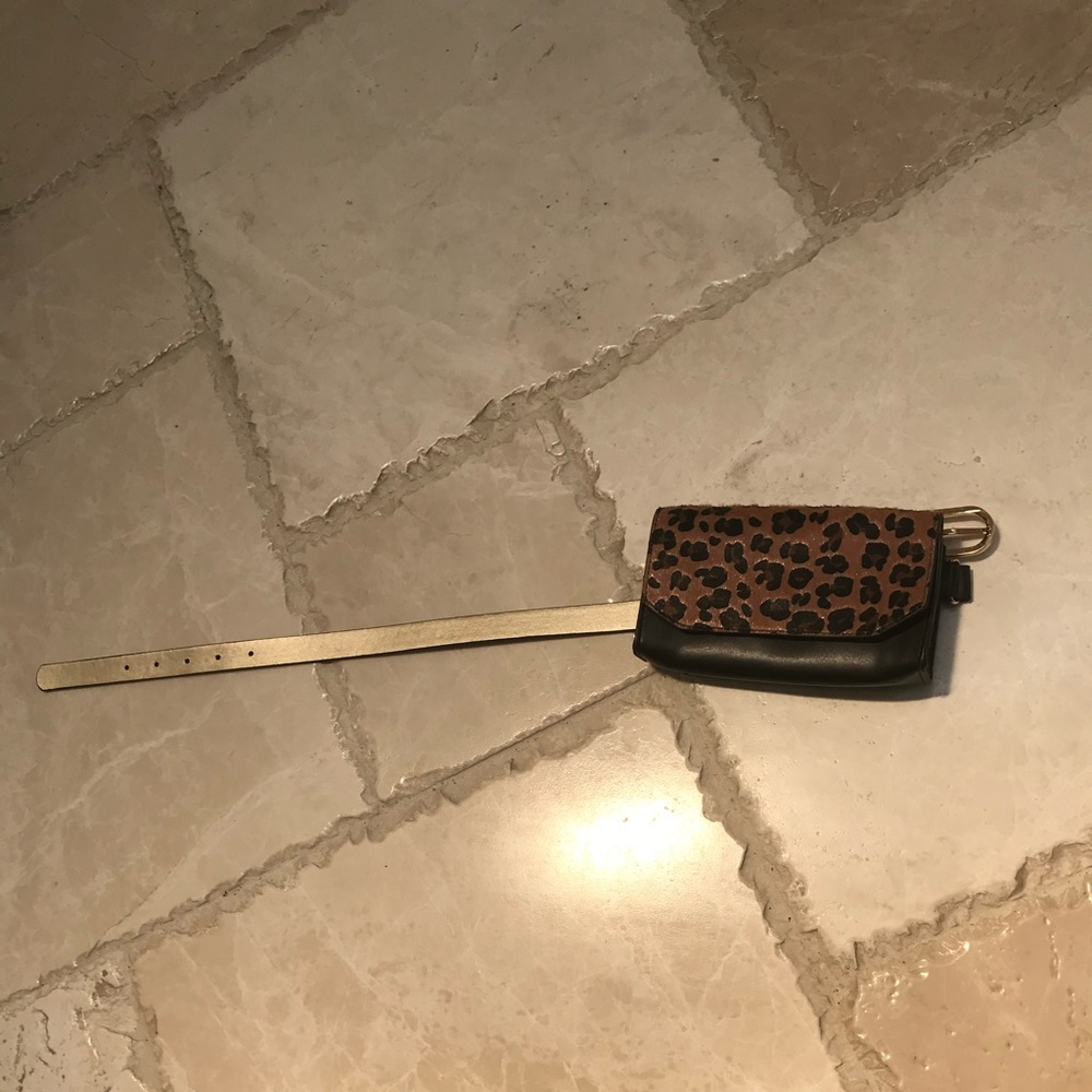 Belt and bag